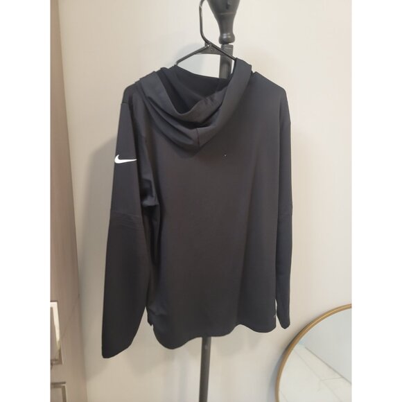 NIKE ATLANTA FALCONS TEAM PLAYER ISSUED HOODIE BLACK Men’s L TJ Yates - Picture 6 of 9